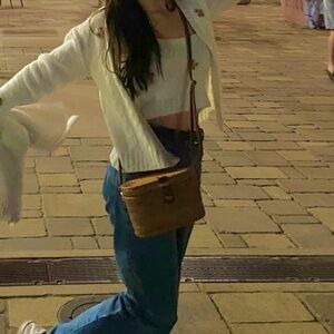 Hazel Moon Cream Knit Sweater w/ Tank top (2 piece set)